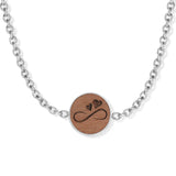 Bracelet "Wooden Infinity"
