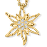 Anhänger mit Kette "Simone Mini Edelweiss"