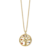 Anhänger mit Kette "Chakra Tree of Life"