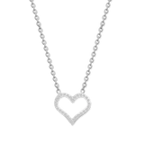 Anhänger mit Kette "Sparkling Heart"