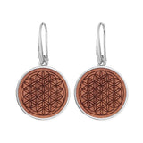 Ohrringe "Wood Flower of Life"